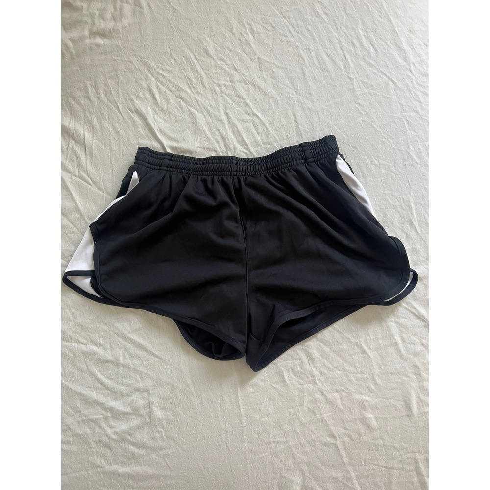 Adidas Climalite Running Shorts Black White Athletic Lined Women's M - Picture 2 of 7